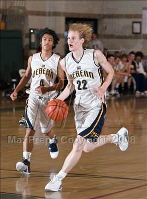Thumbnail 3 in Berean Christian vs. Bentley (BCL Playoffs) photogallery.
