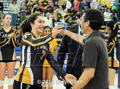 Thumbnail 2 in Branson vs. Parker (CIF D5 State Final) photogallery.