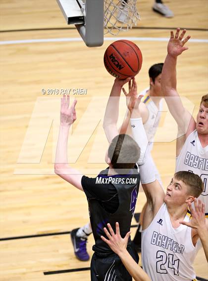 Thumbnail 2 in Bayfield vs. Lutheran (CHSAA 3A Championship) photogallery.