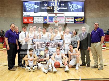 Thumbnail 1 in Bayfield vs. Lutheran (CHSAA 3A Championship) photogallery.