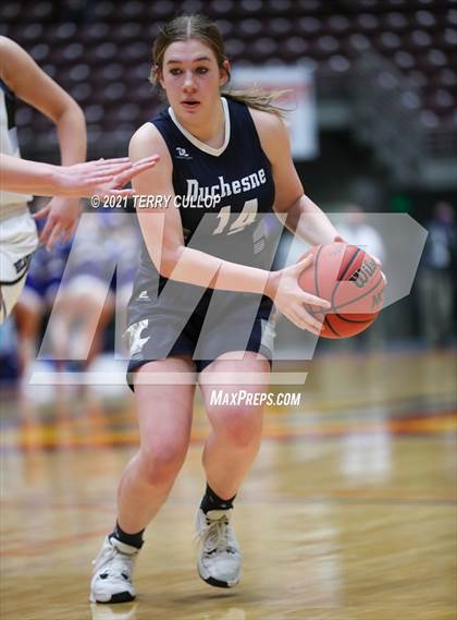 Thumbnail 3 in Duchesne vs. Beaver (UHSAA 2A Consolation Semifinal) photogallery.