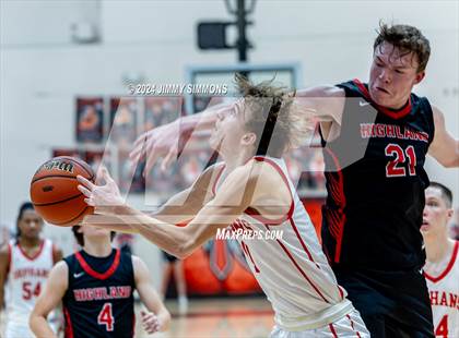 Thumbnail 2 in Highland @ Centralia (IHSA 3A Sectional Semifinals) photogallery.