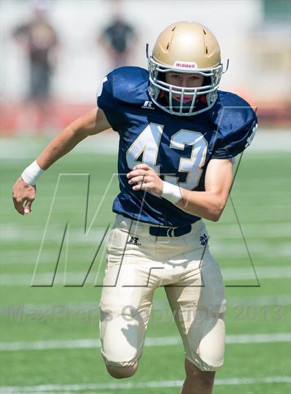 Thumbnail 1 in Del Oro vs Notre Dame (UT Honor Bowl) photogallery.