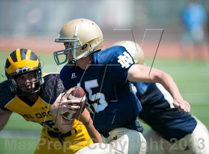 Thumbnail 2 in Del Oro vs Notre Dame (UT Honor Bowl) photogallery.