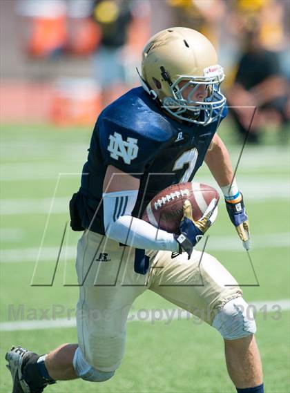 Thumbnail 2 in Del Oro vs Notre Dame (UT Honor Bowl) photogallery.