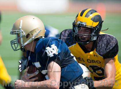Thumbnail 3 in Del Oro vs Notre Dame (UT Honor Bowl) photogallery.
