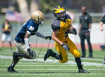 Thumbnail 3 in Del Oro vs Notre Dame (UT Honor Bowl) photogallery.
