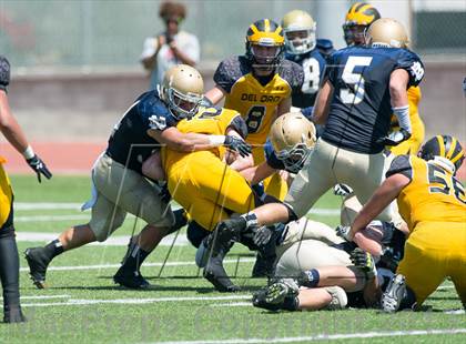 Thumbnail 2 in Del Oro vs Notre Dame (UT Honor Bowl) photogallery.