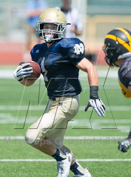 Thumbnail 1 in Del Oro vs Notre Dame (UT Honor Bowl) photogallery.