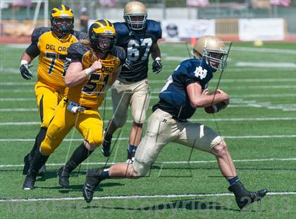 Thumbnail 1 in Del Oro vs Notre Dame (UT Honor Bowl) photogallery.