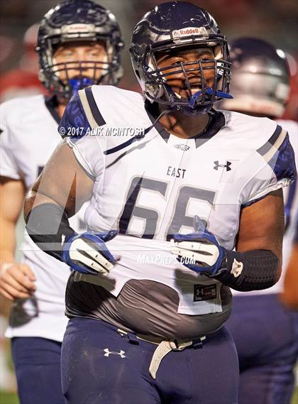 Thumbnail 3 in East Forsyth vs. Sanderson photogallery.