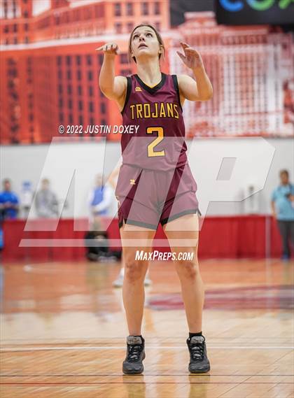 Thumbnail 1 in Lowry vs. Pahrump Valley (NIAA Class 3A State Girls Semifinal) photogallery.