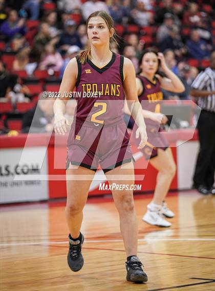Thumbnail 1 in Lowry vs. Pahrump Valley (NIAA Class 3A State Girls Semifinal) photogallery.