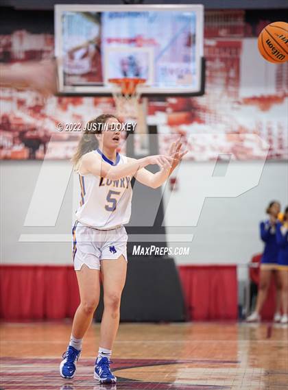 Thumbnail 3 in Lowry vs. Pahrump Valley (NIAA Class 3A State Girls Semifinal) photogallery.