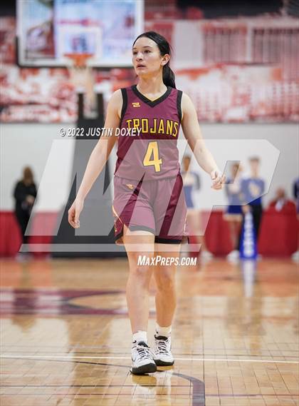 Thumbnail 1 in Lowry vs. Pahrump Valley (NIAA Class 3A State Girls Semifinal) photogallery.