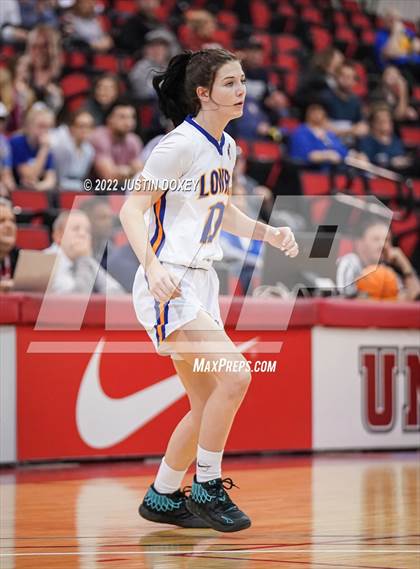 Thumbnail 3 in Lowry vs. Pahrump Valley (NIAA Class 3A State Girls Semifinal) photogallery.