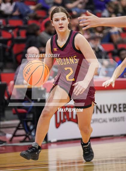 Thumbnail 3 in Lowry vs. Pahrump Valley (NIAA Class 3A State Girls Semifinal) photogallery.