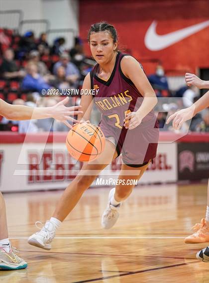 Thumbnail 1 in Lowry vs. Pahrump Valley (NIAA Class 3A State Girls Semifinal) photogallery.