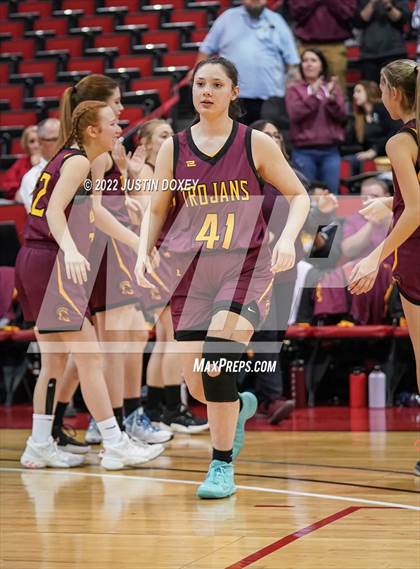 Thumbnail 2 in Lowry vs. Pahrump Valley (NIAA Class 3A State Girls Semifinal) photogallery.