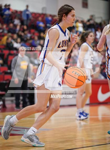 Thumbnail 3 in Lowry vs. Pahrump Valley (NIAA Class 3A State Girls Semifinal) photogallery.