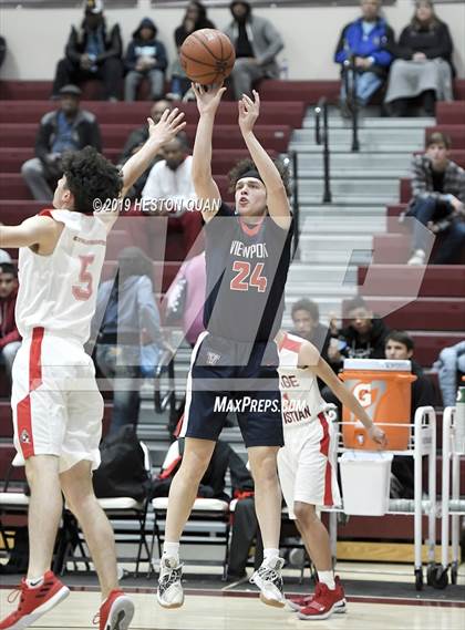 Thumbnail 2 in Viewpoint vs. Village Christian (Rancho Mirage Holiday Invitational) photogallery.