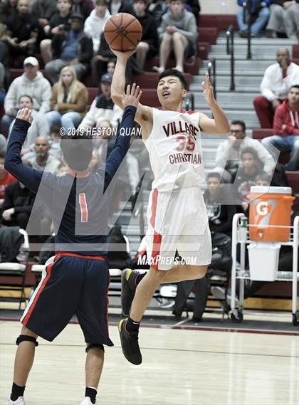 Thumbnail 2 in Viewpoint vs. Village Christian (Rancho Mirage Holiday Invitational) photogallery.