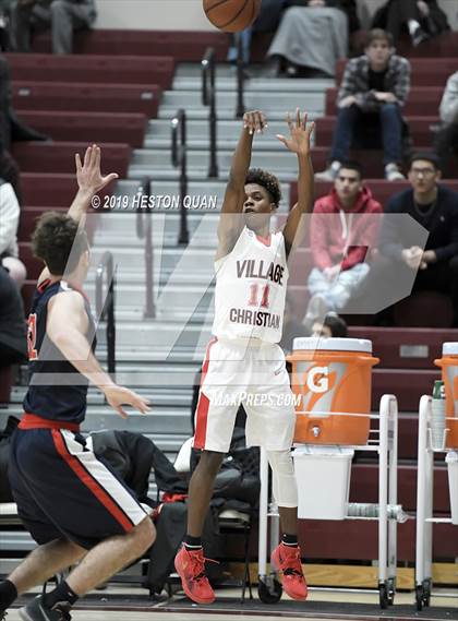 Thumbnail 3 in Viewpoint vs. Village Christian (Rancho Mirage Holiday Invitational) photogallery.