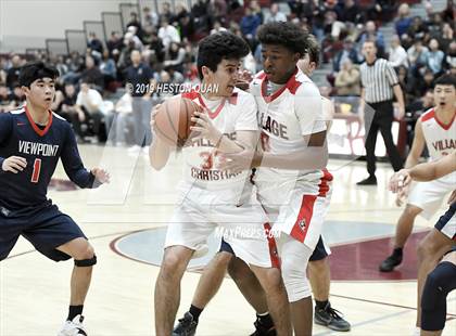 Thumbnail 2 in Viewpoint vs. Village Christian (Rancho Mirage Holiday Invitational) photogallery.