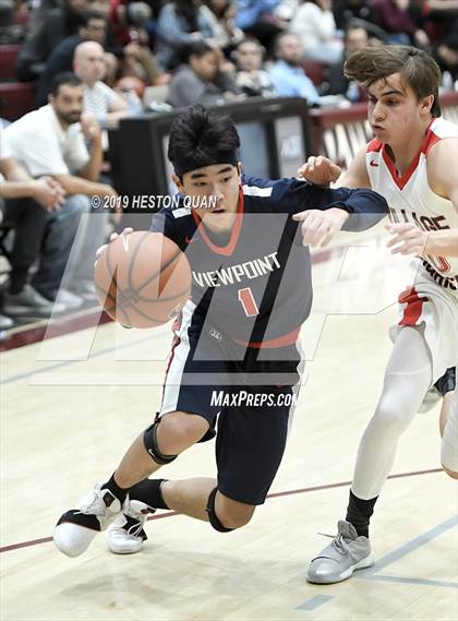 Thumbnail 1 in Viewpoint vs. Village Christian (Rancho Mirage Holiday Invitational) photogallery.