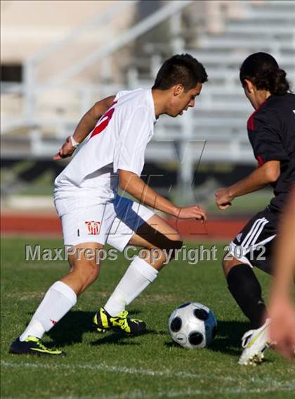 Thumbnail 3 in Bellaire vs MacArthur (Pearland Soccer Classic) photogallery.