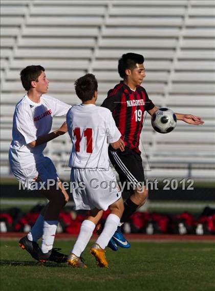 Thumbnail 1 in Bellaire vs MacArthur (Pearland Soccer Classic) photogallery.
