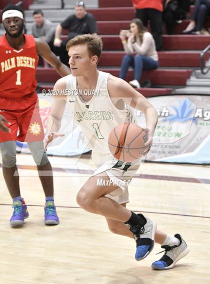Thumbnail 2 in Thousand Oaks vs. Palm Desert (Rancho Mirage Holiday Invitational) photogallery.