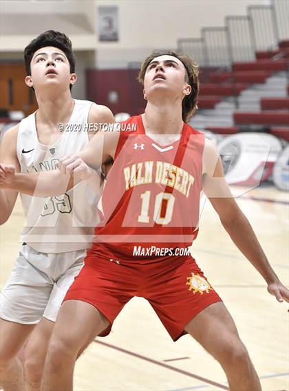 Thumbnail 2 in Thousand Oaks vs. Palm Desert (Rancho Mirage Holiday Invitational) photogallery.
