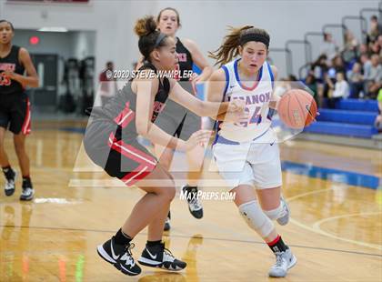 Thumbnail 2 in Lebanon Girls Basketball (Extending the Season) photogallery.