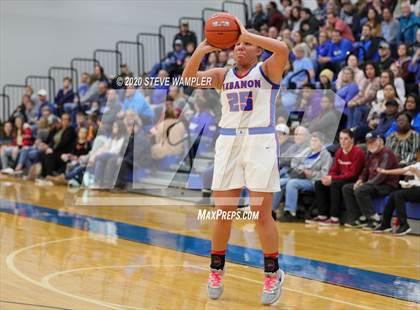 Thumbnail 2 in Lebanon Girls Basketball (Extending the Season) photogallery.