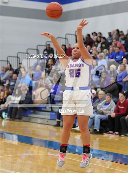 Thumbnail 3 in Lebanon Girls Basketball (Extending the Season) photogallery.