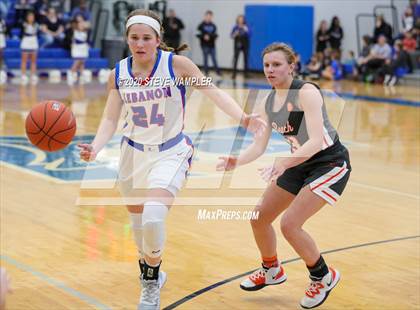 Thumbnail 2 in Lebanon Girls Basketball (Extending the Season) photogallery.
