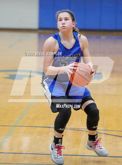 Thumbnail 2 in Lebanon Girls Basketball (Extending the Season) photogallery.