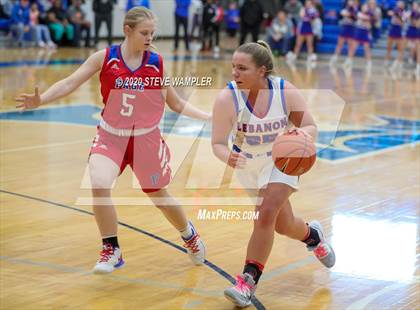 Thumbnail 2 in Lebanon Girls Basketball (Extending the Season) photogallery.