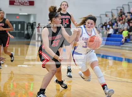 Thumbnail 2 in Lebanon Girls Basketball (Extending the Season) photogallery.