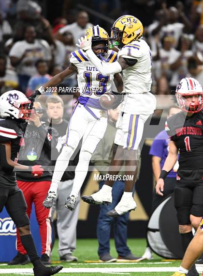 Thumbnail 1 in Lutcher @ North DeSoto (LHSAA Division II Non-Select Final) photogallery.