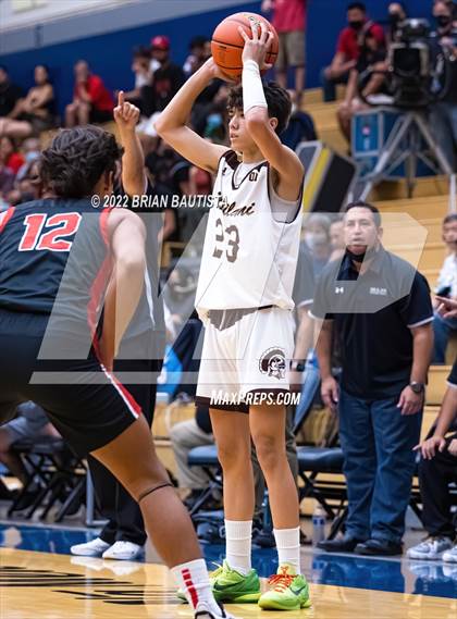 Thumbnail 2 in Mililani vs 'Iolani (HHSAA D1 Semifinal Playoff) photogallery.