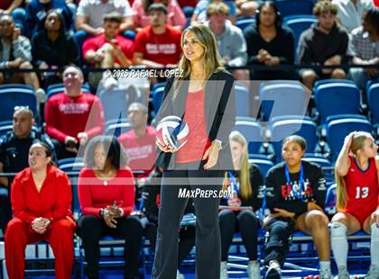 Thumbnail 2 in O'Connor vs. Dawson (UIL Volleyball 6A D1 State Semifinals) photogallery.