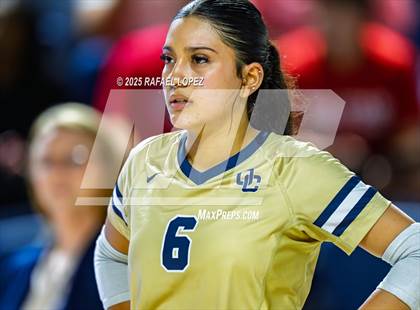 Thumbnail 1 in O'Connor vs. Dawson (UIL Volleyball 6A D1 State Semifinals) photogallery.