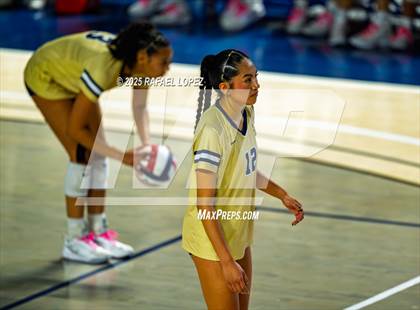 Thumbnail 3 in O'Connor vs. Dawson (UIL Volleyball 6A D1 State Semifinals) photogallery.