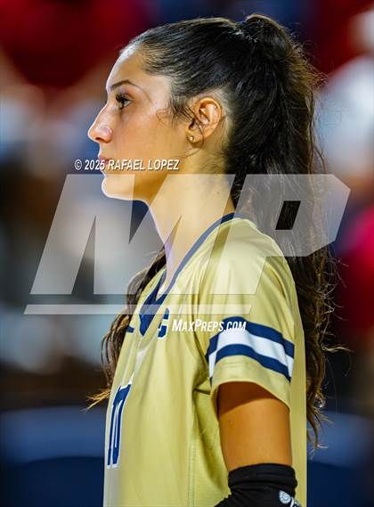 Thumbnail 2 in O'Connor vs. Dawson (UIL Volleyball 6A D1 State Semifinals) photogallery.