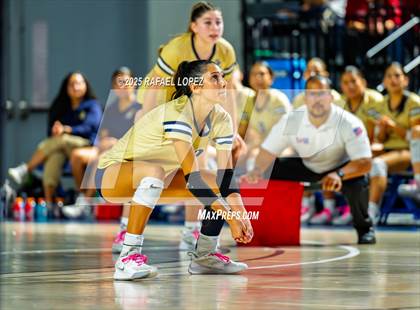 Thumbnail 3 in O'Connor vs. Dawson (UIL Volleyball 6A D1 State Semifinals) photogallery.
