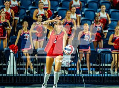 Thumbnail 3 in O'Connor vs. Dawson (UIL Volleyball 6A D1 State Semifinals) photogallery.