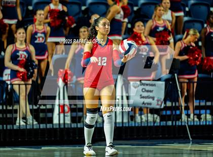 Thumbnail 1 in O'Connor vs. Dawson (UIL Volleyball 6A D1 State Semifinals) photogallery.