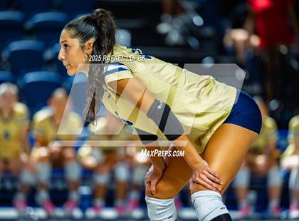 Thumbnail 1 in O'Connor vs. Dawson (UIL Volleyball 6A D1 State Semifinals) photogallery.